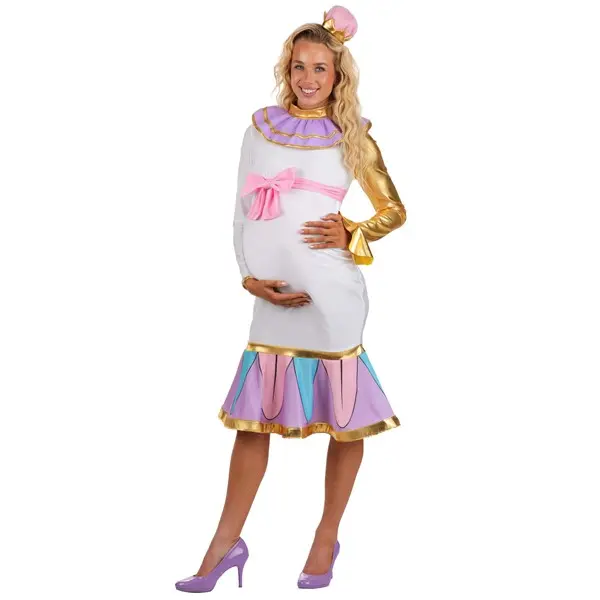 Women's Disney Mrs. Potts Maternity Costume (© Disney)