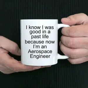 Aerospace Engineer Funny Custom Ceramic Coffee Mug