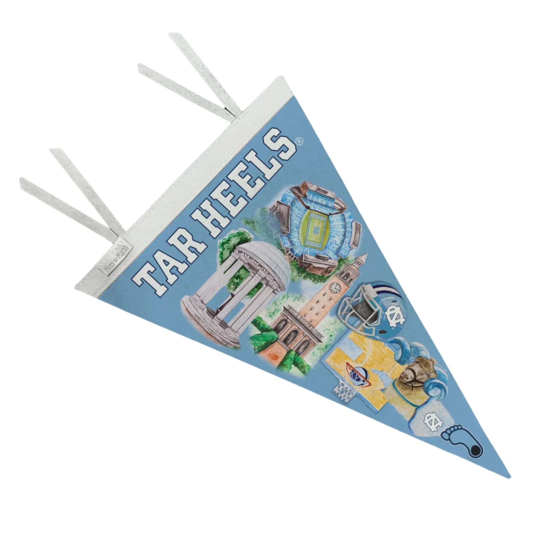 University of North Carolina Pennant Flag
