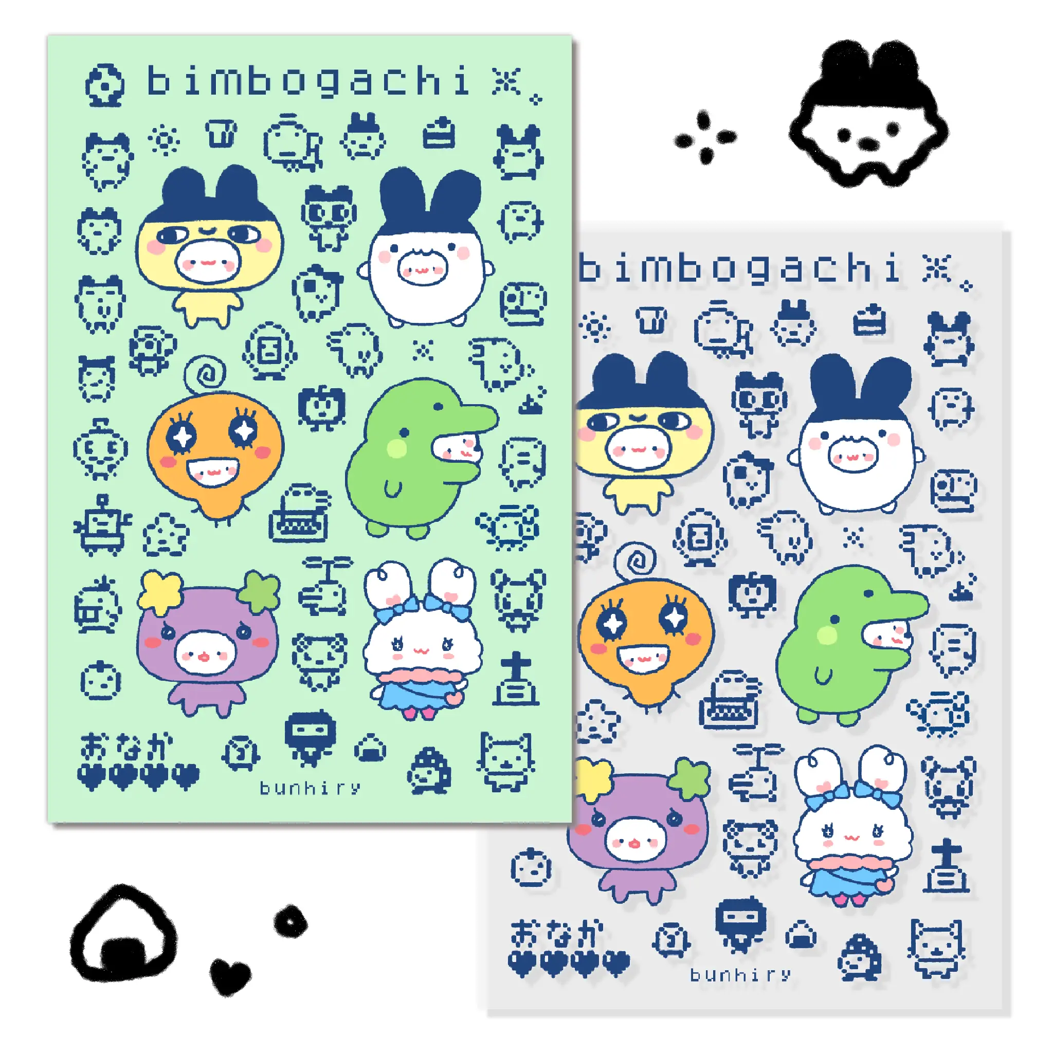 Bimbogachi Sticker Sheet Bimbogachi Sticker Sheet