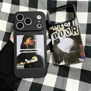 Suitable for iPhone 16 15 14 13 silicone Partynextdoor Rapper music album iPhone 16 Plus, 15 Plus phone case
