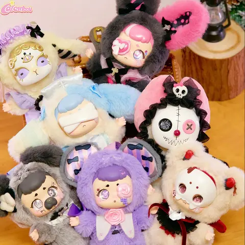 Kasa Wonderful Dream Series Plush Doll Blind Box, Cute Stuffed Mystery Box Snuggle Bear Toy Kawaii Mystery Plush Collectible Birthday Christmas Gift for Girls Boys