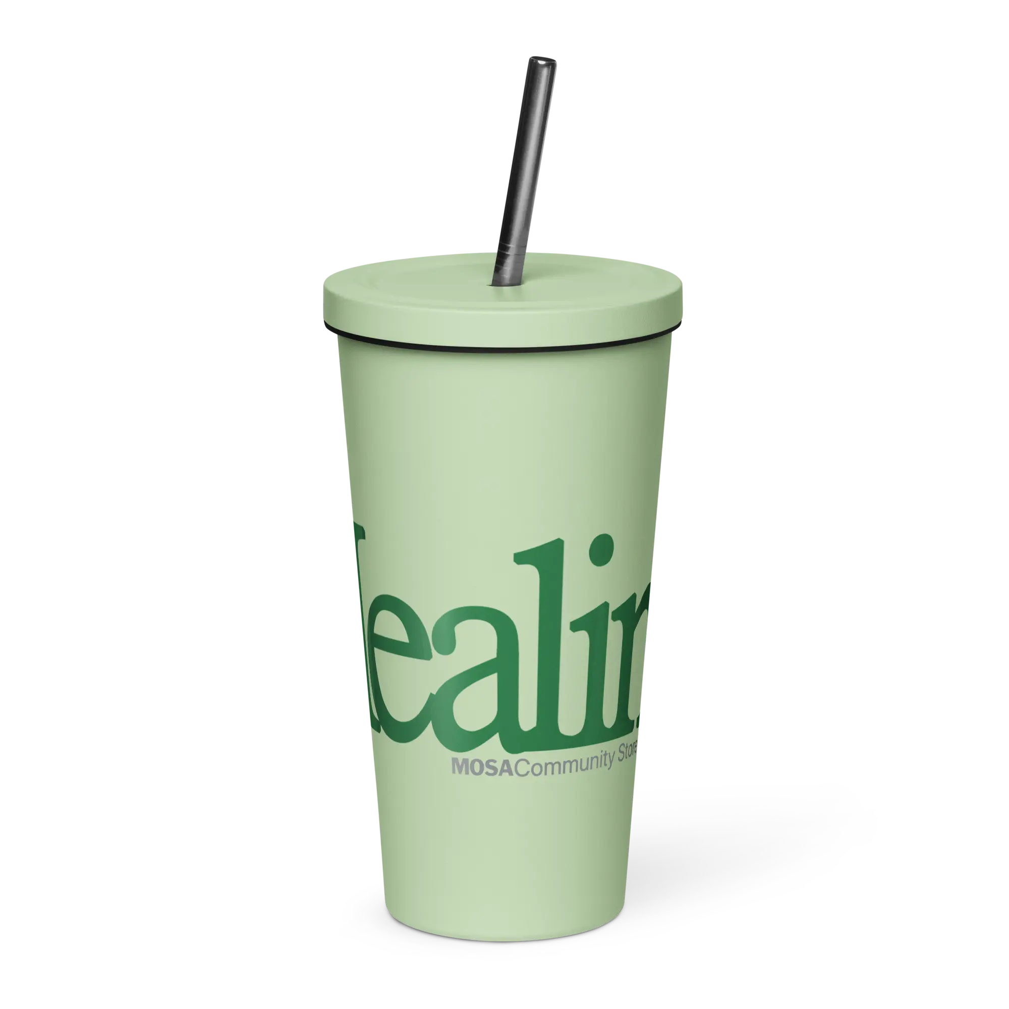 Healing Tumbler - 20 oz Stainless Steel Portable Drinkware with Lid & Straw - Insulated Water Bottle - MOSACommunity Store