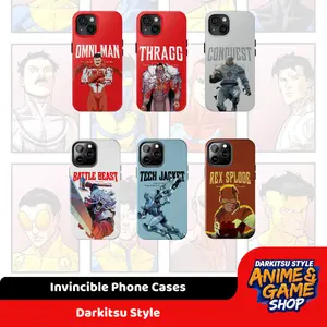 Invincible Phone Case Collection but without Invincible - For Iphone And SamSung  - Full Tough Case - Best Gift For Family And Friends