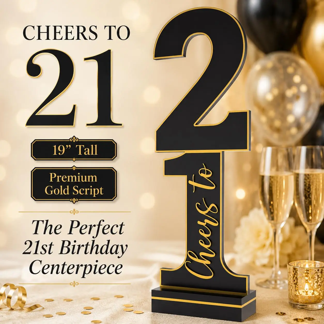 21st Birthday Decorations