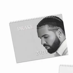 Drake 2026 Wall Calendar – Hip Hop Rap Star Photo Calendar, Celebrity Wall Art, Music Fan Gift, Home Office Decor, Perfect Christmas Gift for Drake Fans & Secret Santa Exchange 2
