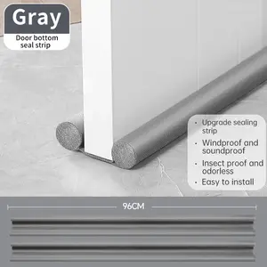 Door Draft Stopper Door Sweep Weather Stripping Noise Blocker Window Breeze Blocker Adjustable Draft Door Closers