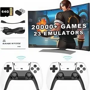 Family Ps Mini TV Game Console Wireless TV Game Machine, Dual Handheld Controller for Parties, Home Interaction Gift, Game Peripherals