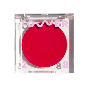 Tower 28 BeachPlease Cream Blush for Cheeks + Lips - For Sensitive Skin - Multi-Purpose Dewy Tinted Balm - Clean, Cruelty Free, Vegan Lavender Makeup