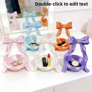 Jewelry Storage Tray Home Decor, Girl Style Organizer Box, Elegant Jewelry Display Case, Perfect for Organizing Accessories