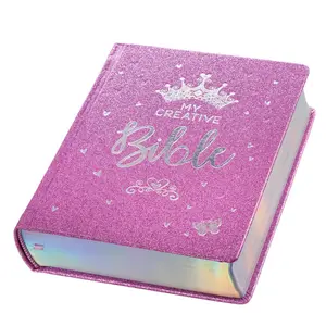 My Creative Bible for Girls - PURPLE Hardcover Journaling Bible in English Standard Version - Gift for Christmas, Birthdays, Baptism creative bible