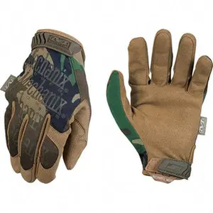Mechanix Wear Camouflage Full-Fingered Work Gloves - Uncoated, Hook & Loop Cuff, Size 2XL, for Mechanics, Paired MG-77-012