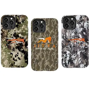 Sitka Camouflage Phone Case Hunting Camo Outdoor Fan Gift Compatible with iPhone 11-17 Pro Max/Plus and Samsung Galaxy S23-25