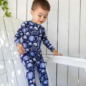 Best-selling Hockey Bamboo Zippered Footie