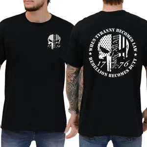 When Tyranny Becomes Law Rebellion Becomes Duty T-shirt, Unisex Graphic Tee, Breathable Cotton, Daily Menswear, Men Gifts