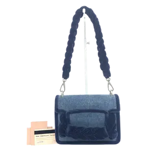 Pre-owned miu miu Leather Shoulder Bags MiuMiu 8.66'' R2059 Shoulder Bag C1365980154 0704 T5 Qiqi