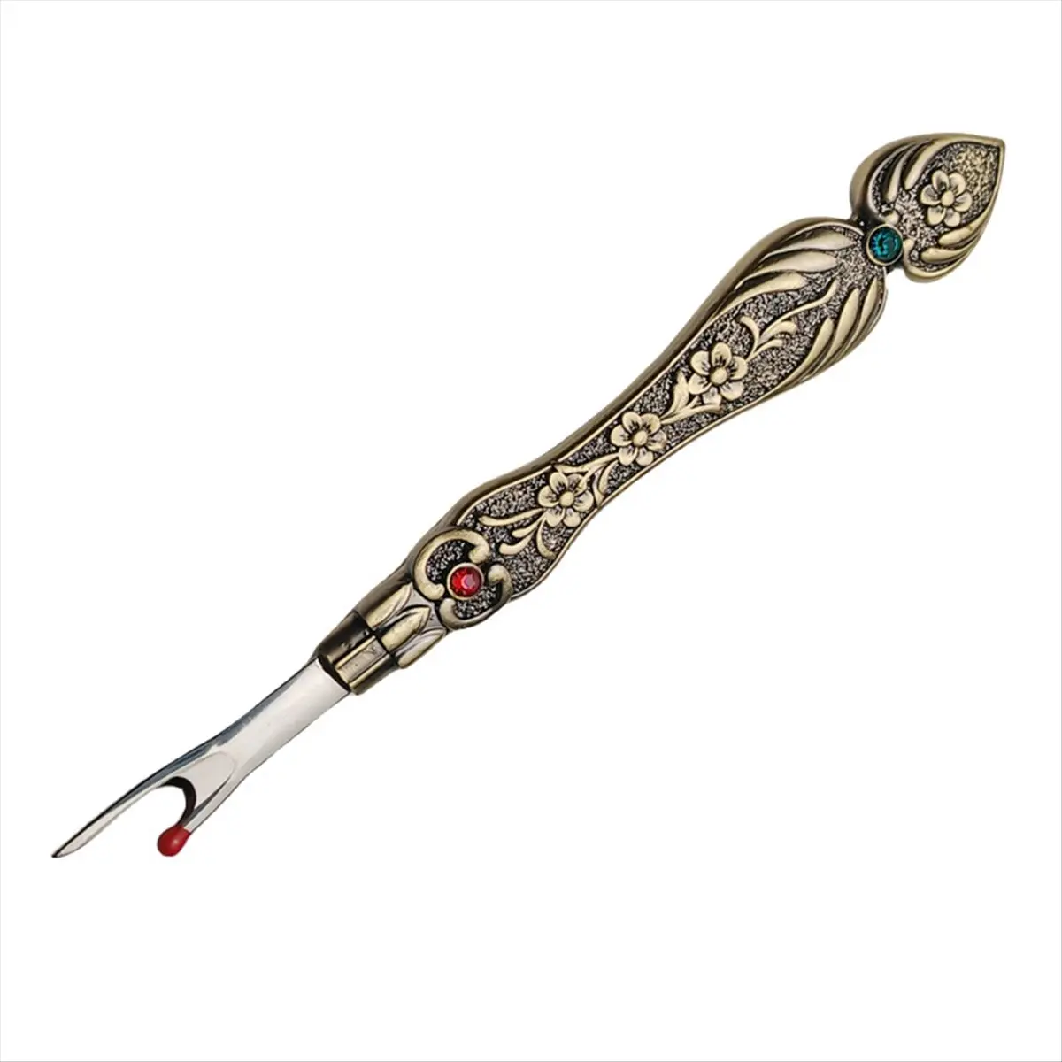 Vintage Copper Seam Ripper - Thread Cutter Unpicker Sewing Tool for Cross-Stitch Needlework Thread Removal, Car Body Repair Tool Accessory, Sewing Tools