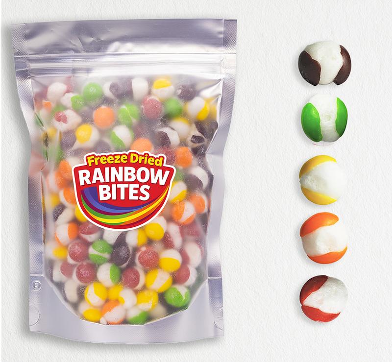 Freeze Dried Rainbow Bites (Extra Large - 6oz Bag) - Freeze Dried Candy - Ships Same Day!