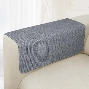 Couch Arm Covers,  Armrest Cover for Sofa, Loveseat, Armchair, Non-Slip Recliner Arm Cover, Sofa Arm Covers, Headrest Cover, Arm Chair Covers Set of 2 (Dark Gray, 24"20")