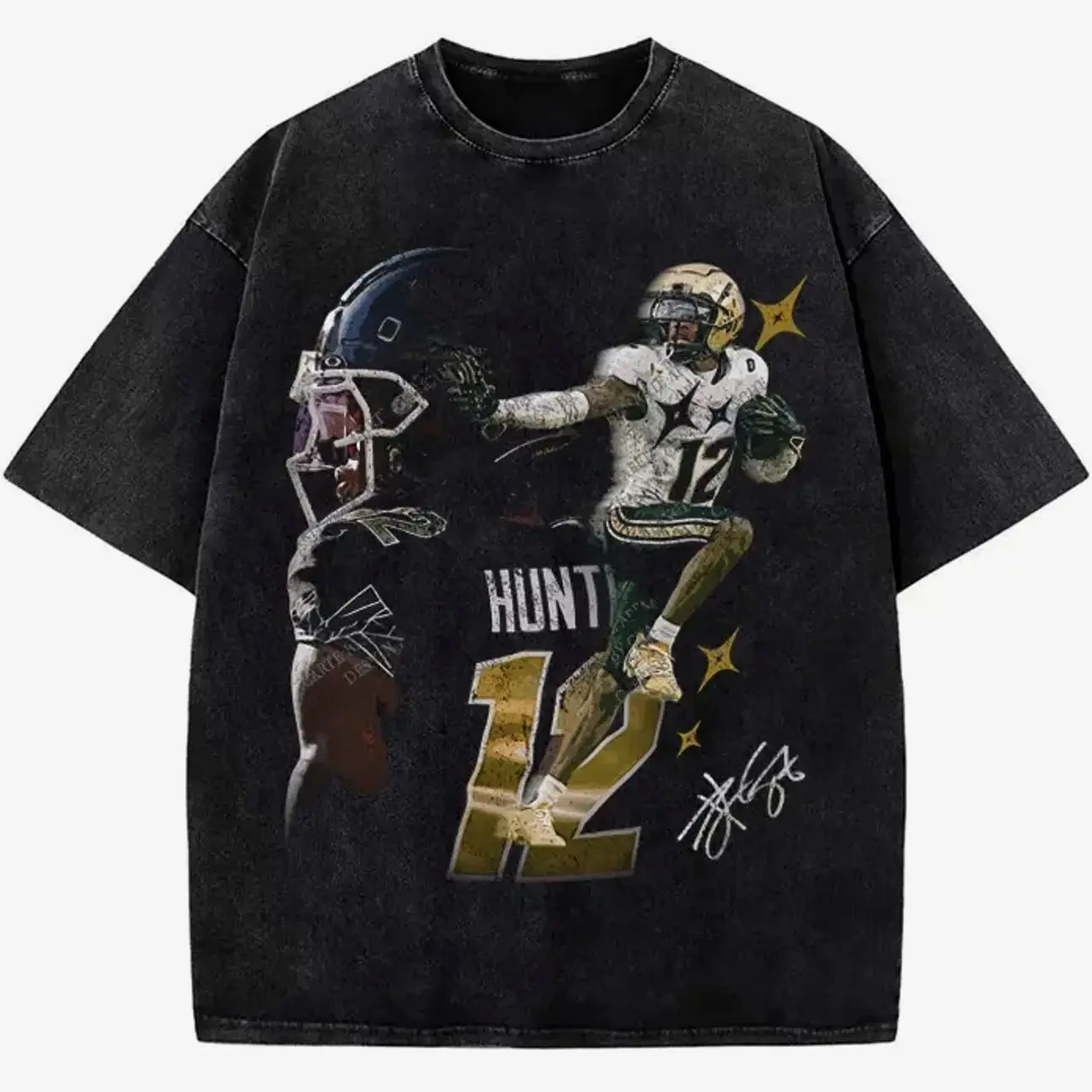 Travis Hunter Graphic Tee Bih You Thought Custom Graphic Football T-Shirt BVY