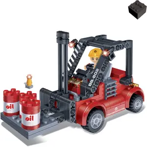 BanBao Forklift 128-Piece Building Set
