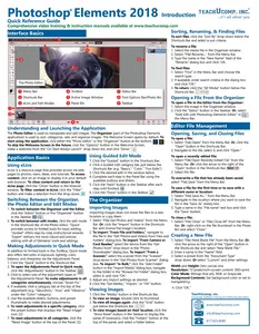 Photoshop Elements 2018 Quick Reference Guide