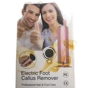 Professional Electric Callus Remover with 60PCS Replacement Sandpaper Disk and Brush - Aluminum Manicure Nail Care Machine for Smooth Feet pedicure tools