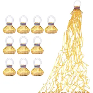 Confetti Poppers, Streamer Plastic No Mess for Party,Birthday,Wedding