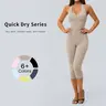 Tenwolf Women’s 2-Piece Sports Yoga Gym Set - Quick-Dry, Breathable, Peach-Lift Shaping, Tummy Control - Outfits Inspo, Matching Sets for Fitness Running Outdoor Use, Workout Sets Women