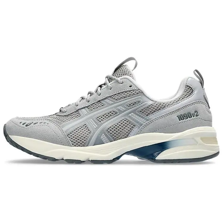 ASICS GEL 1090v2 Mid Grey Retro Versatile Breathable Casual Running Shoes Unisex 1203A382-020
