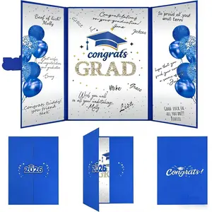Graduation Guest Book 2026 College Graduation Party Decorations,Blue and  Graduation Signature Book,Class of 2026 Congrats Grad Guest Book Alternative, Graduation Gifts for Her Him