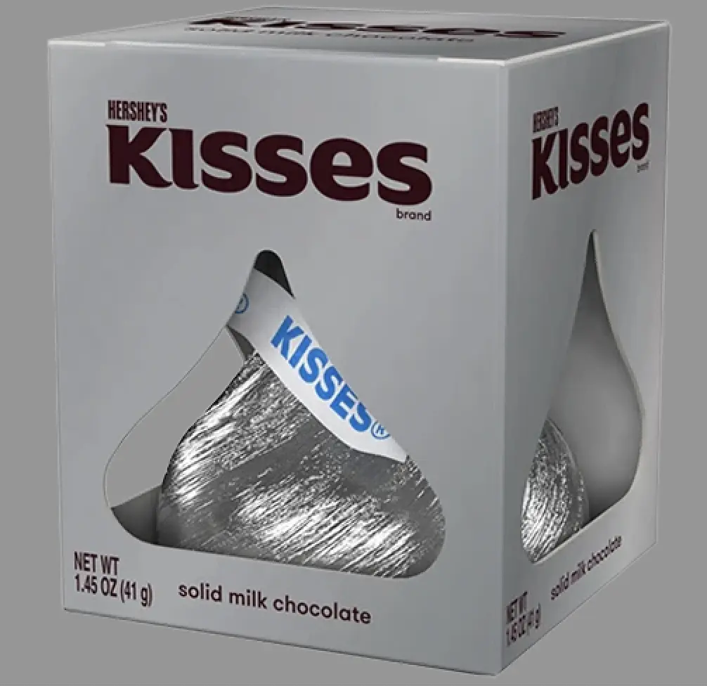 Hershey's Kisses Chocolate Snack, 1.45oz (41g) Chocolate Treat