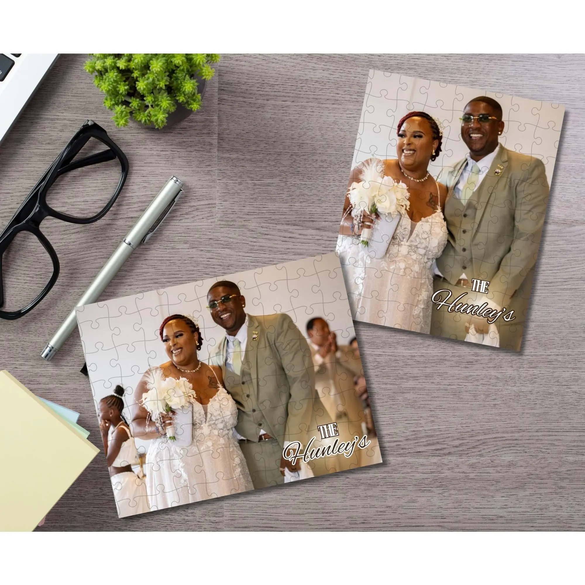 Custom photo puzzle
