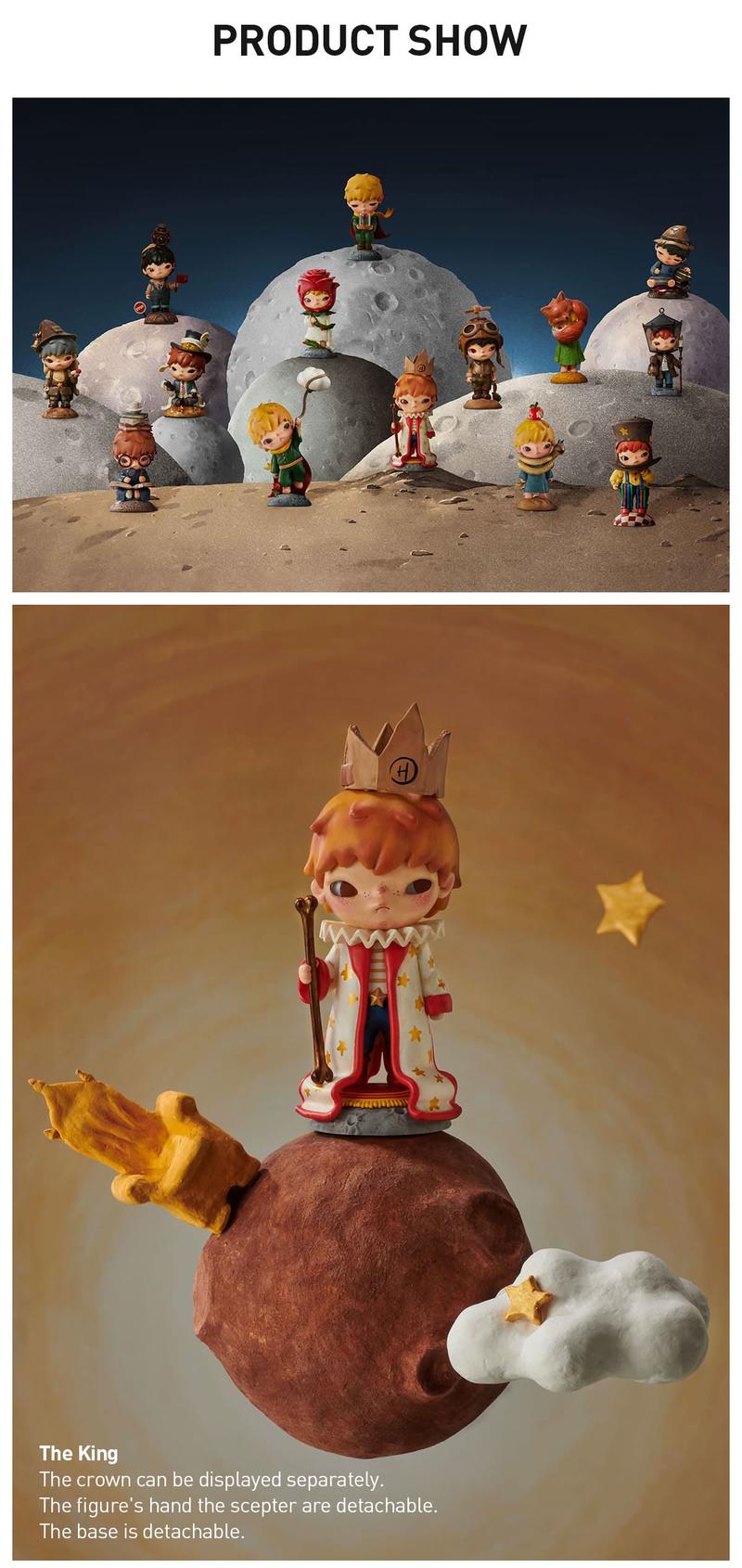POP MART Hirono×Le Petit Prince Series Figures, Blind Box