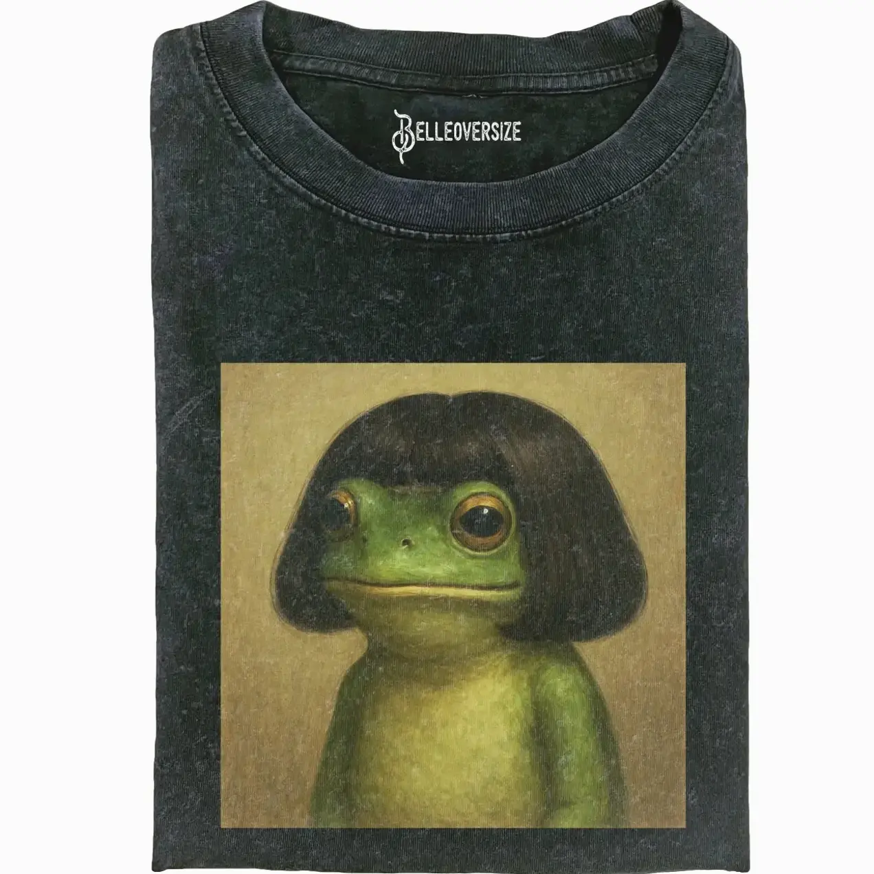 Funny Frog T-Shirt, Silly Wig Frog Graphic Tee, Cute Animal Shirt, Gift for Men Women, Full Size
