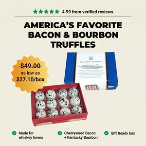 12-Piece Bacon & Bourbon Truffles
