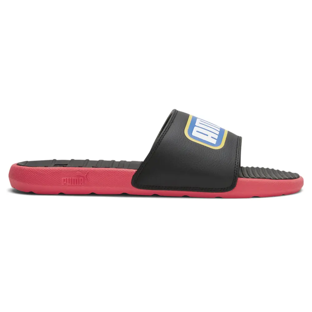 PUMA Mens Cool Cat Alumni Logo Slide Casual Sandals Casual - Black