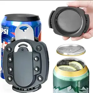 1pcs Lift Universal Beverage Can Opener Prints Portable Kitchen Utensils Aluminium Cans Smooth Manual