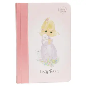 NKJV, Precious Moments Small Hands Bible, Hardcover, Pink, Comfort Print: Holy Bible, New King James Version by Thomas Nelson [Hardback Book]