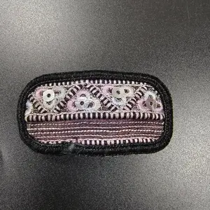 Handcrafted Traditional Miao Sequin Hair Accessory |     Unique Artisan Hair Clip