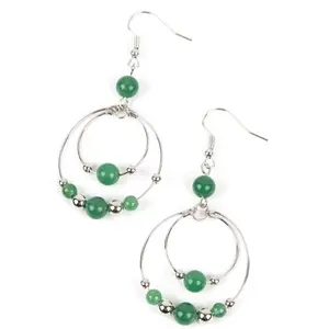 Eco Eden - Green - Earrings