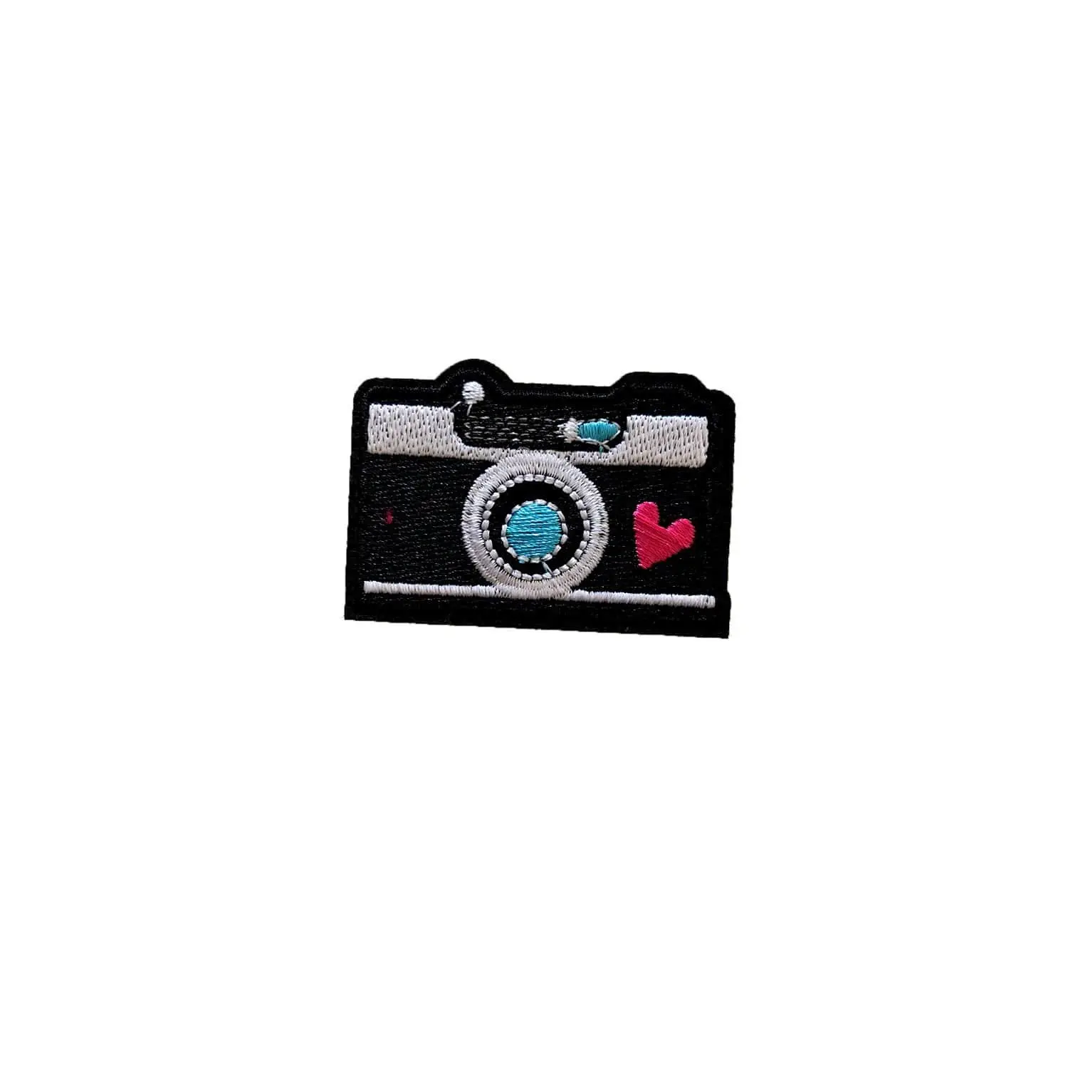 Snap Me If You Can Camera Iron-On Patchette or Sticker