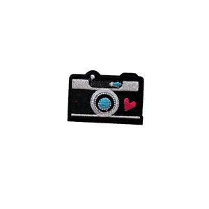 Snap Me If You Can Camera Iron-On Patchette or Sticker