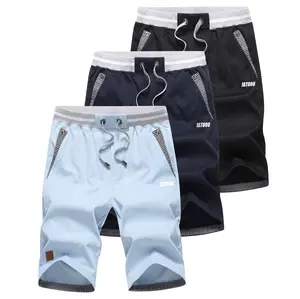 Men's slim style drawstring elastic waist pants with multiple pockets and large patch pockets. Comfortable and brefree 3 day shippingathable shorts suitable for outdoor daily casual wear.