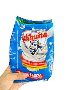 Leche en Polvo La Vaquita de Nestlé - Alimento Lácteo con Fibra - Bolsa 380g