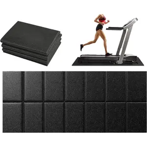 Walking Pad Mat for Carpet, 1/4" Thick Foldable Treadmill Mat for Hardwood Floors, 55"x23.6" High Density Under Walking Pad for Bike, Elliptical, Indoor Use, Floor Protection, Noise Shock Absorption2026