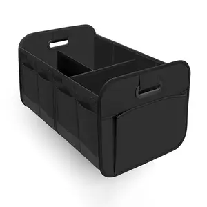 Car Trunk Storage Box, Foldable Large Capacity Car Trunk Organizer, Wear-resistant Waterproof Oxford Cloth Car Storage Box