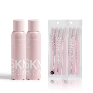 SKNBODY Hair Identifier Spray & Dermaplaning Razor Set 2 Pack– Facial Hair Removal Kit for Peach Fuzz, Smooth & Radiant Skin, Gentle Face Spray, Comfort Cosmetic Body Care
