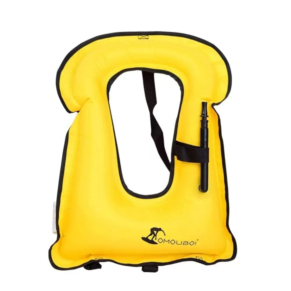 Portable Inflatable Swim Vest, Foldable and Quick-Inflate, Ideal for Swimming, Snorkeling and Kayaking, Perfect for Water Activities