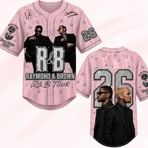 [X-26] The R&B Music Art 2026 Raymond&Brown Music Art 2026  | Over Sublimation Print Breathable Mesh Construction Streetwear-Fit